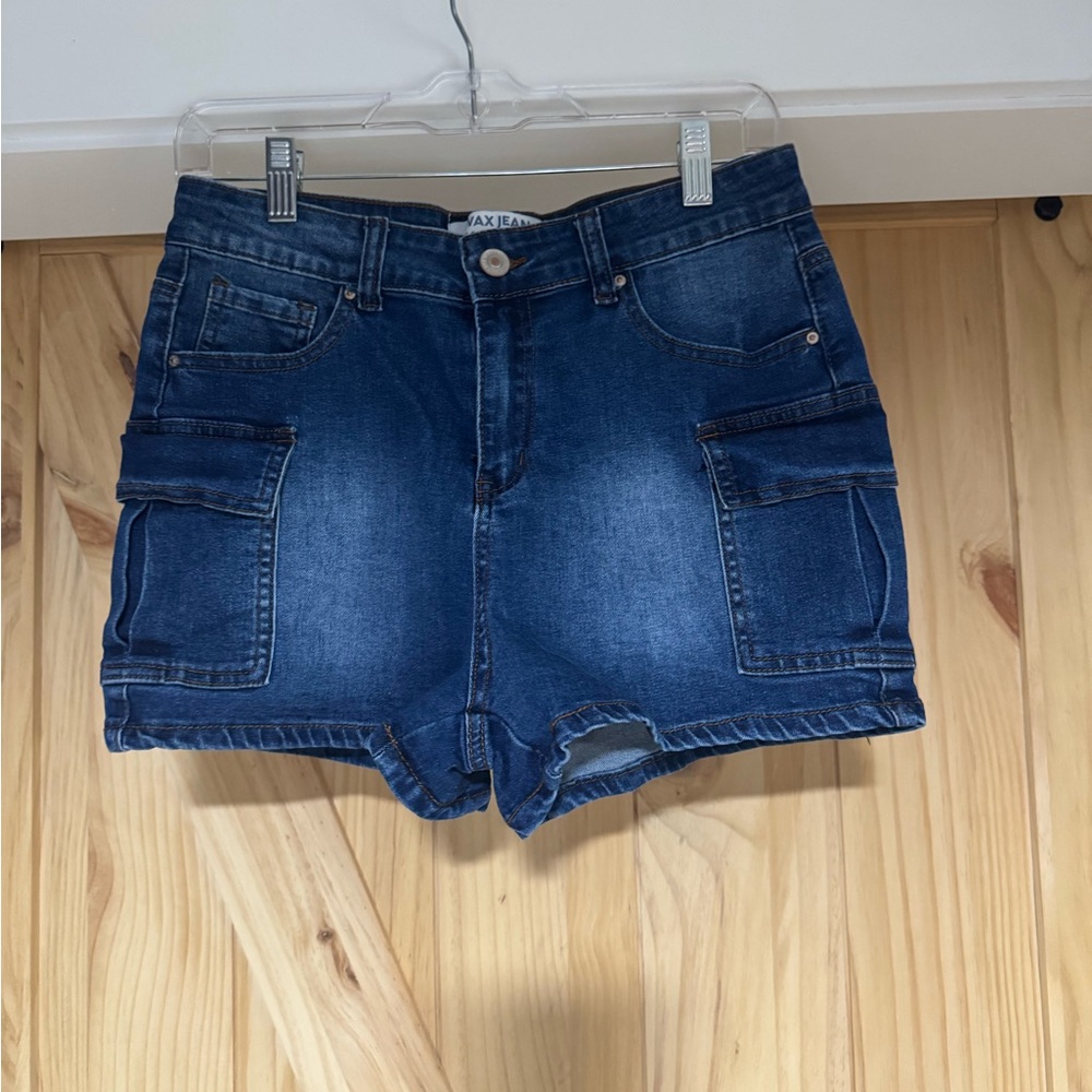 AX Paris Women's Blue Denim Shorts